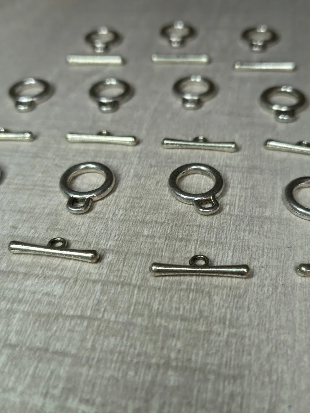 Heavy Duty Stainless Steel Toggle Clasps - 11 Set